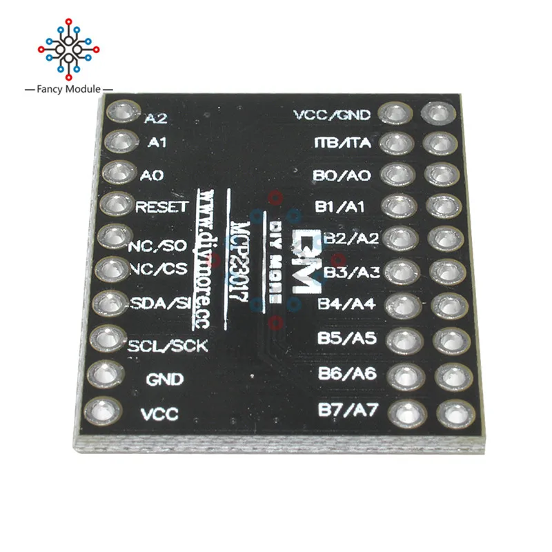 Модуль последовательного интерфейса IIC I2C MCP23017 SPI MCP23S17 двунаправленный 16-битный