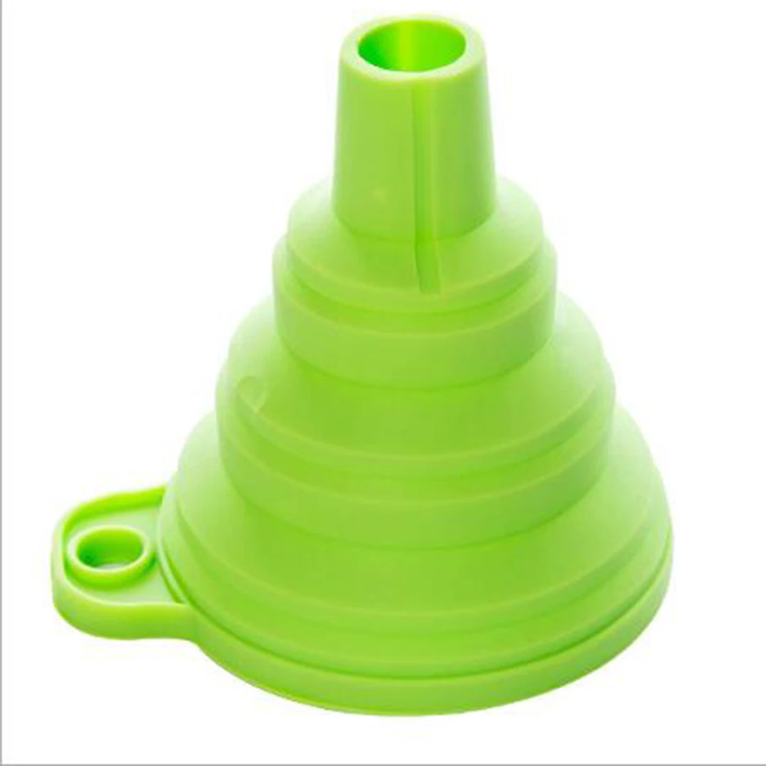 Портативные мини силиконовые складывающиеся воронки Складная стильная Воронка