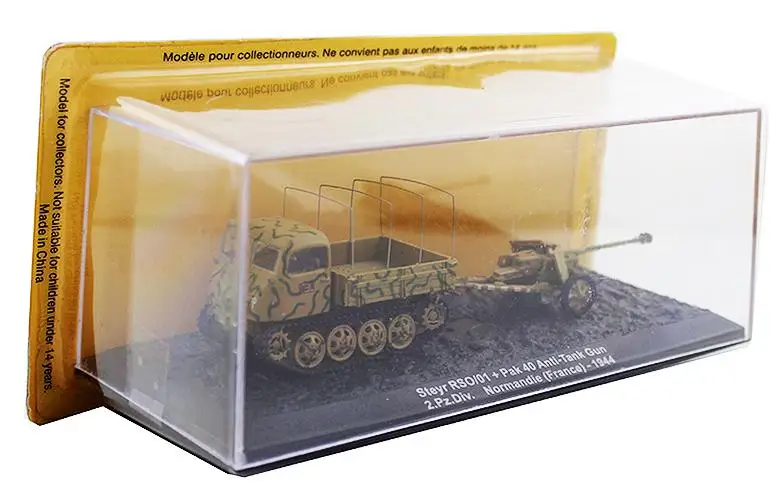 Steyr RSO/01 + Pak 40 анти Танк пистолет 2.Pz. Div Normandie Франция 1/72 трактор IXO| |