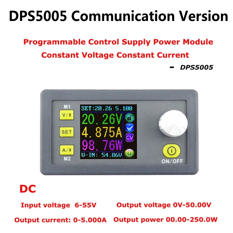DC DPS5005 voltaje corriente constante де Пасо на завязках модулю de alimentacion программируемый buck