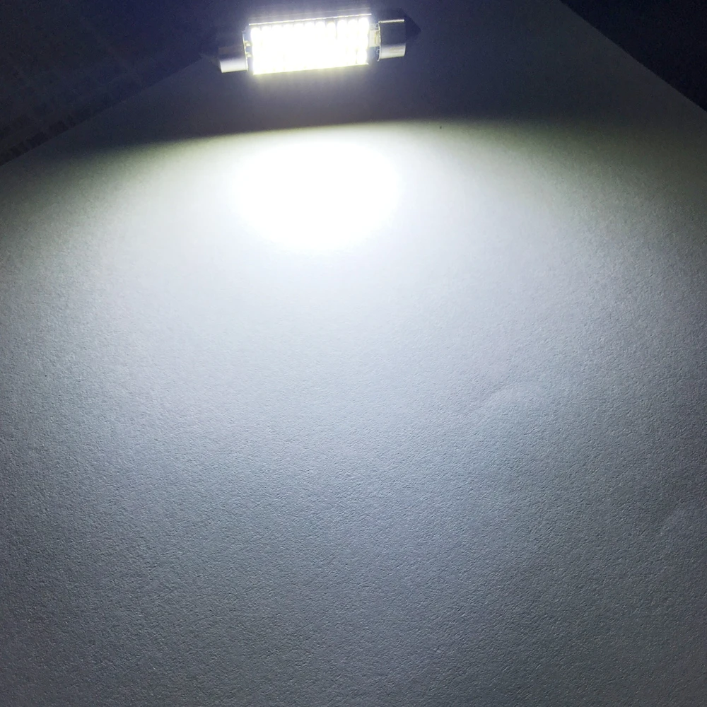 2x41 мм Festoon светодиодный купол C5W 36 3014 33SMD Canbus автомобильный светильник для чтения