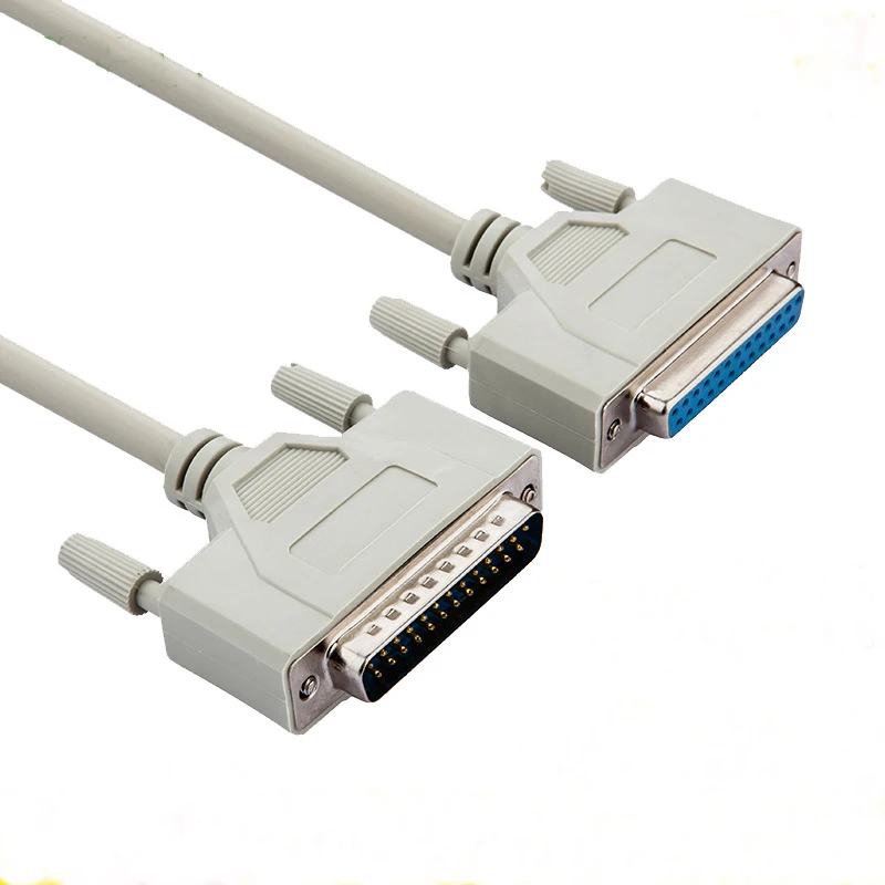 Принтер LPT DB25 25Pin параллельный принтер типа Папа мама кабель для принтера длиной 1
