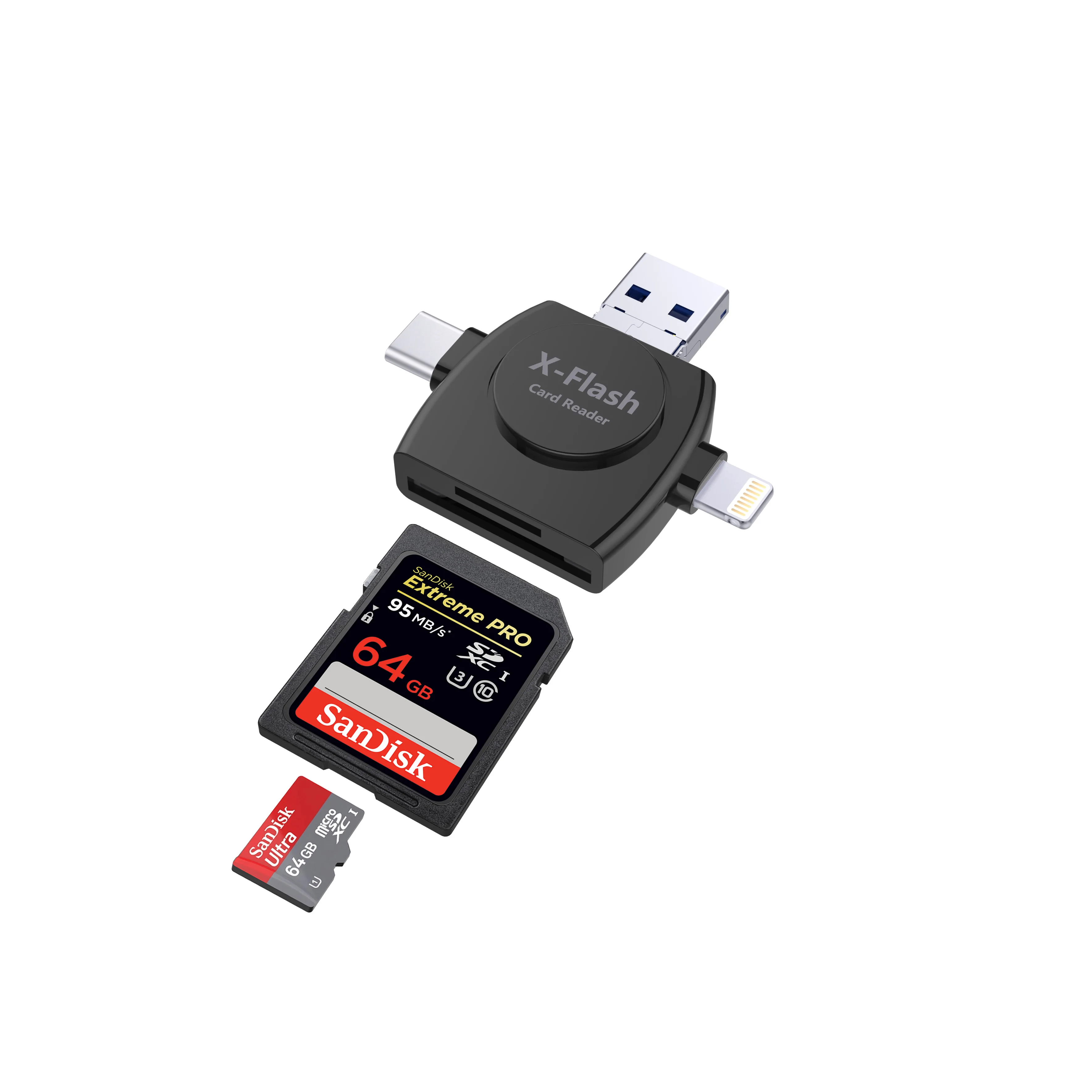 Устройство чтения карт памяти SD Micro SDHC/SDXC|Картридеры| |