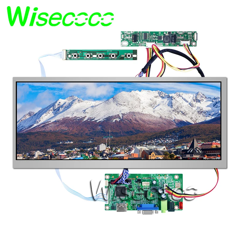 

Новый оригинальный ЖК-экран 12,3 дюйма 1920X720 HSD123KPW1-A30 яркость дисплея 850cd/m2 с VGA плата lvds для автомобильного дисплея