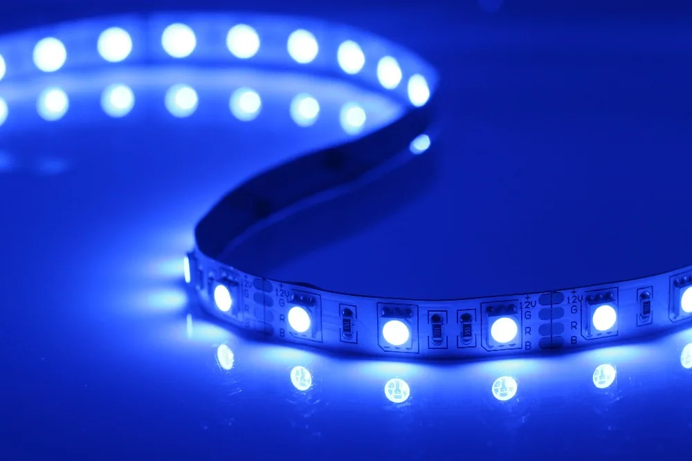 Гибкая светодиодная лента RGB 5050 SMD 12 в 60 светодиодный одов/м 5 м 300 светодиодов не