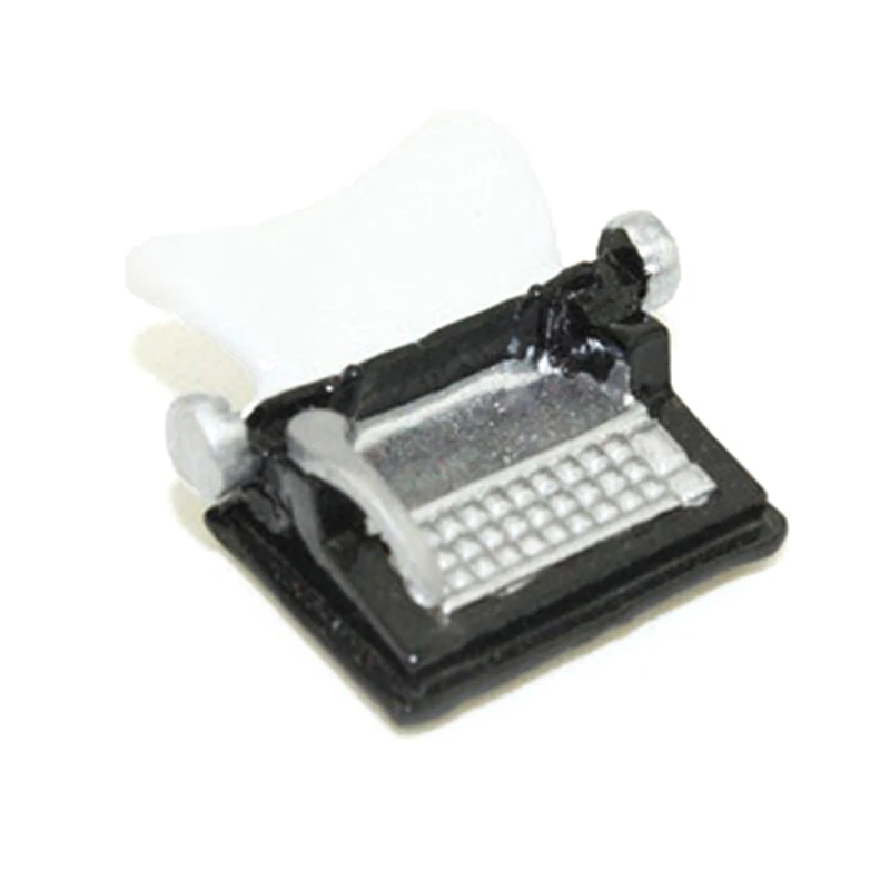 

1:12 Scale Vintage Typewriter Dollhouse Miniature Fairy Doll Home Life Scene High Quality