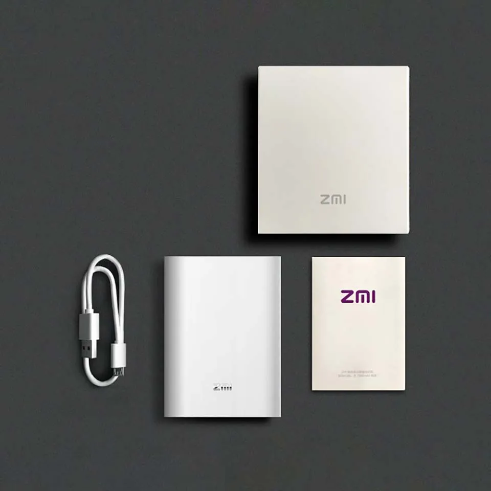 Оригинальный Wi Fi роутер ZMI 4G внешний аккумулятор 7800 мАч Беспроводной