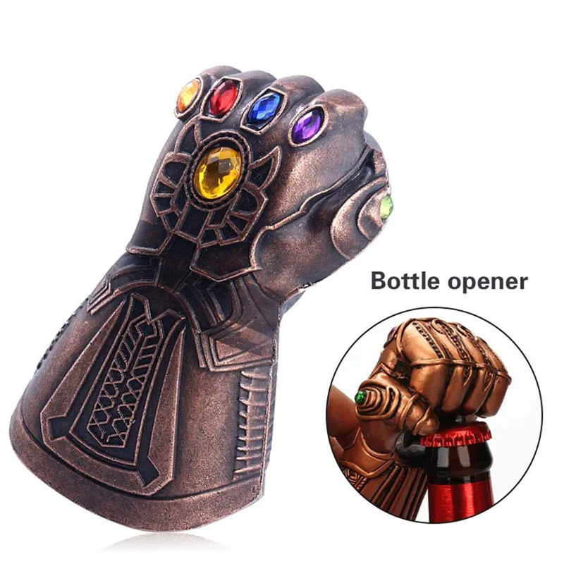 

Infinity War Creative Quake Hammer Opener Fighting Thanos Gloves Fist Beer Opener Bottle Opener Wine