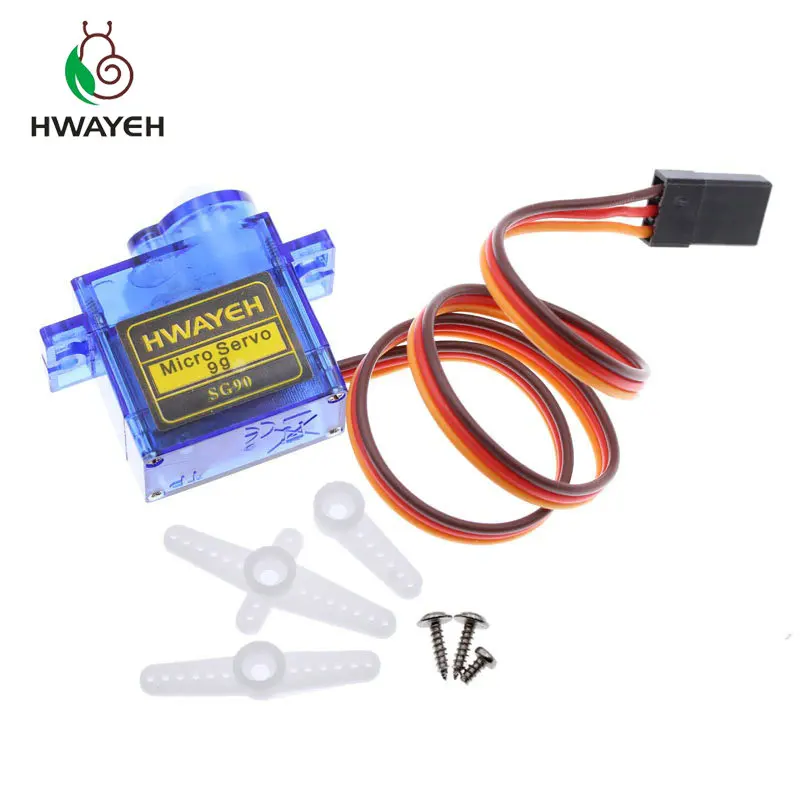 1 шт. SG90 9g мини микро сервопривод 6 кг для RC 250 450 6CH arduino вертолета самолета