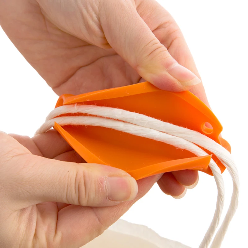 1 шт. случайный цвет ручка для сумки инструменты переноски силиконовая