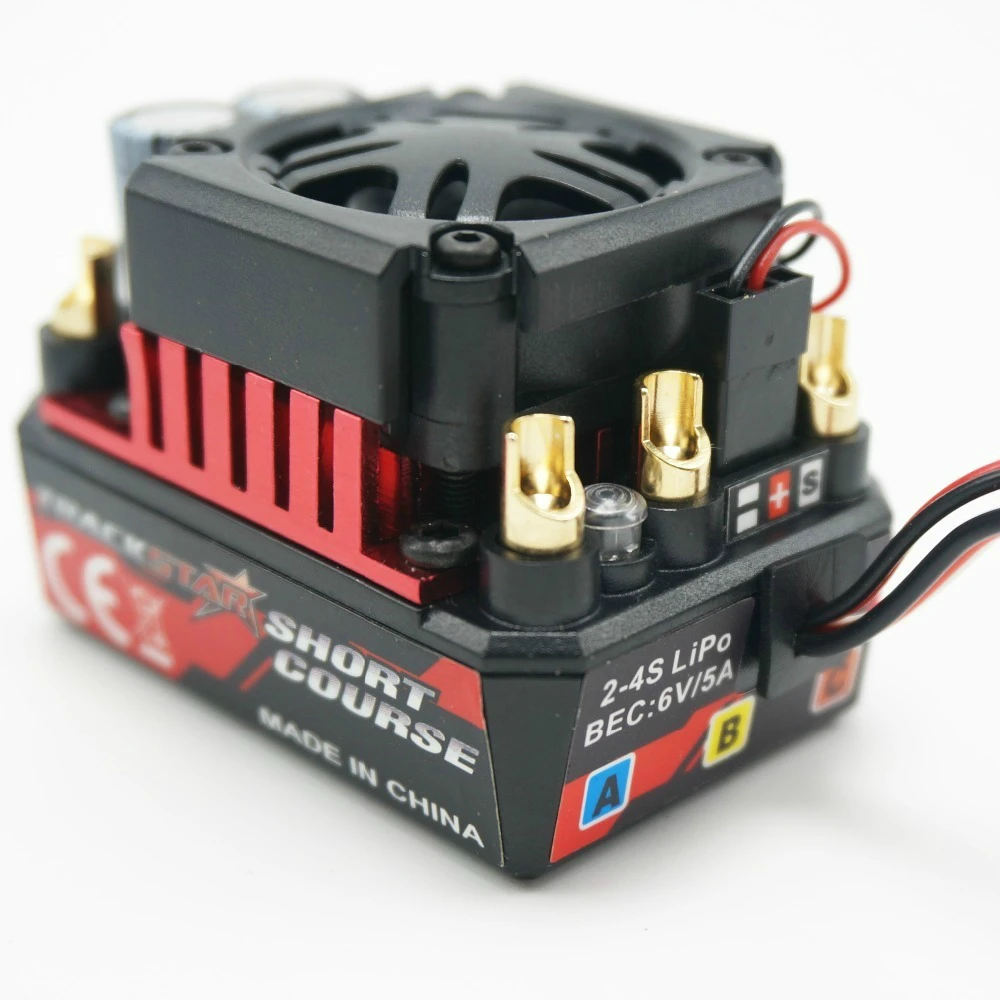 100% Quality Hobbyking TRACK STAR TORO SC120 Short Course Brushless Motor 120A 2S-4S ESC Speed Controller for 1/8 1/10 car | Игрушки и