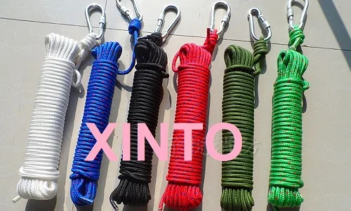 Фото 20-30M 8MM 1pc safety hook Outdoor belt mountaineering climbing cable harness life-saving rope sling Инструменты 20-30M 8MM 1pc safety hook Outdoor belt mountaineering climbing cable harness life-saving rope sling Инструменты