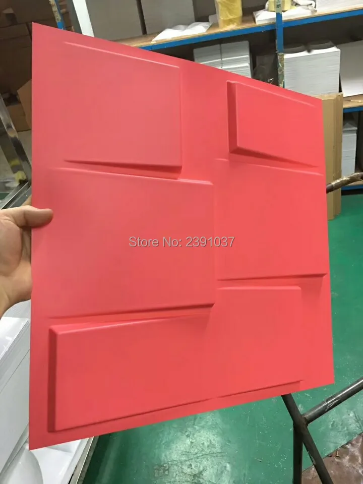 Оптовая продажа с фабрики черный 3D стикер ПВХ Панель декоративные