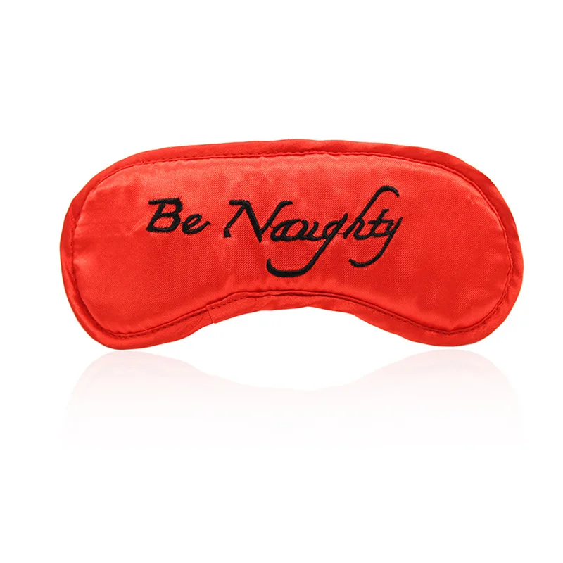 Erotic Bdsm Bondage Restraints Eye Fetish Masks Blindfold Sex Toys for Couples Accessories Adult Games Stage Performance Red |