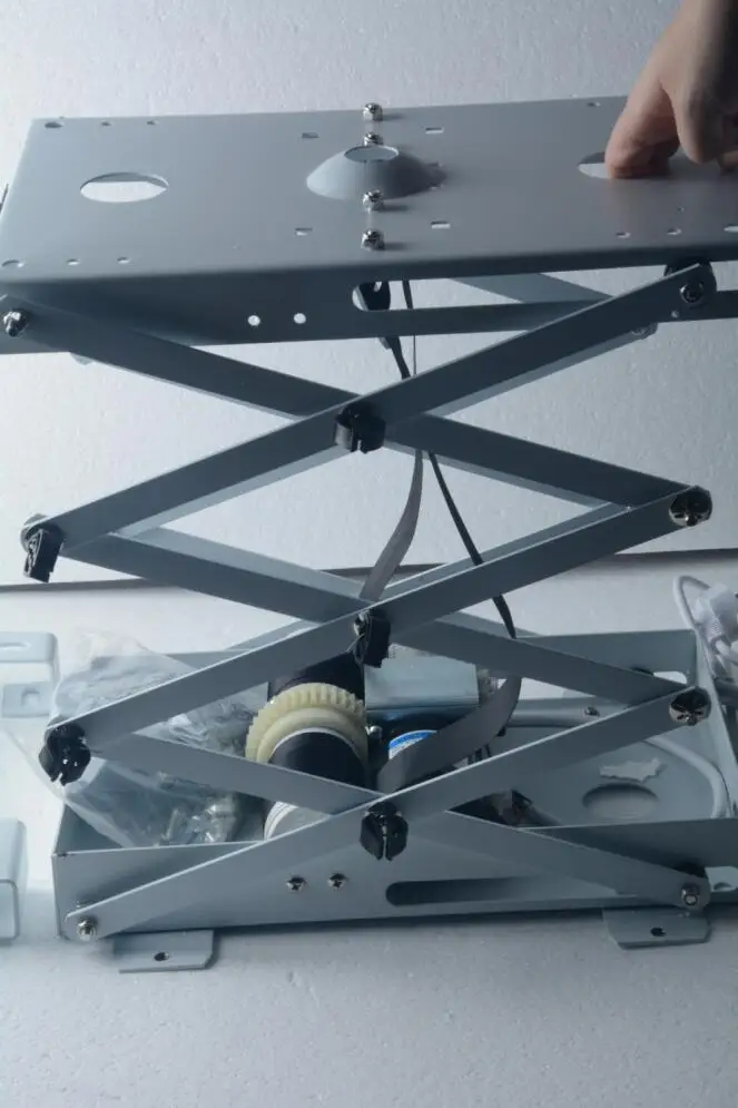 

75cm Projector Bracket Motorized Electric Lift Projector Lift with Remote Control