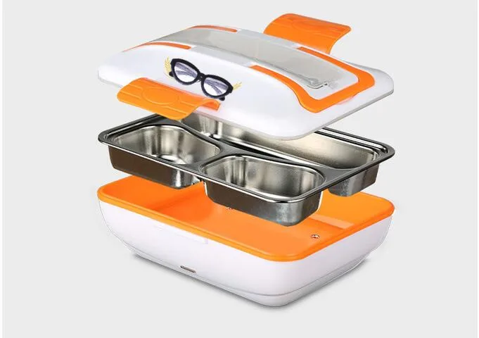 Портативный автомобильный нагреватель 12 в электрический ланч бокс из