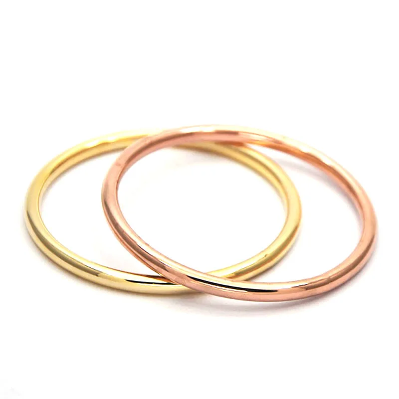 2019 вакуумная Кофеварка Круглый Золотой и розовое золото один круг браслет