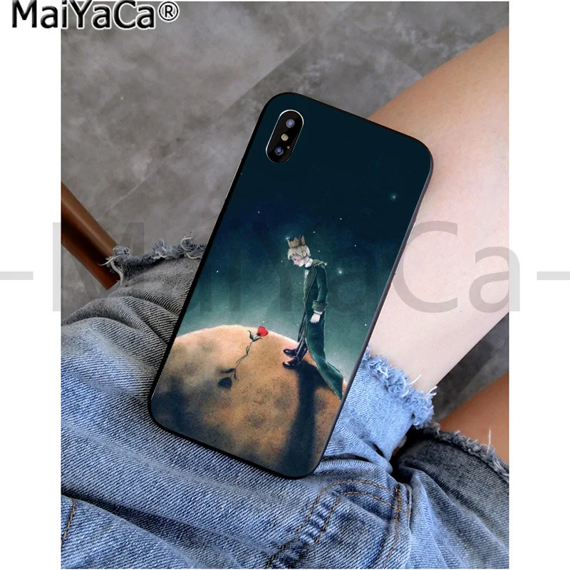 MaiYaCa Lovely the Little Prince fox Pattern Phone Cell Case for Apple iphone 11 pro 8 7 66S Plus X XS MAX 5S SE XR | Мобильные