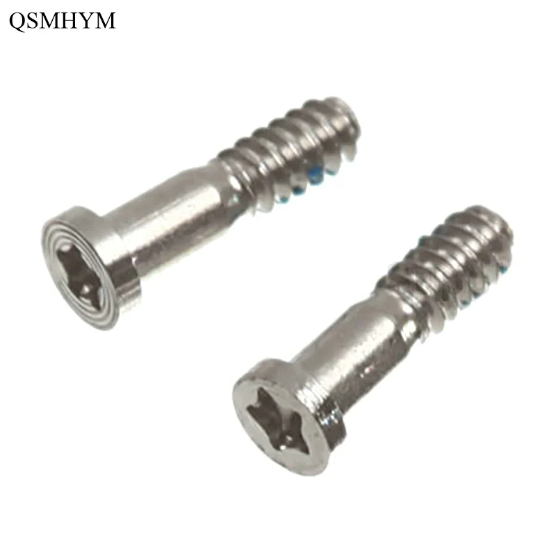 QSMHYM 20pcs Silvery white Torx Five Pointed Star Screw Pentacle Dock Bottom Connector Back Bolt For iPhone 5 5S 6 6Plus | Мобильные