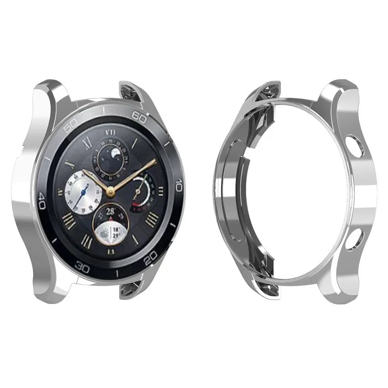 Новинка для huawei watch2 pro Чехол Мягкий силиконовый чехол TPU прозрачные чехлы часы с покрытием 2 pro Смарт-часы аксессуары