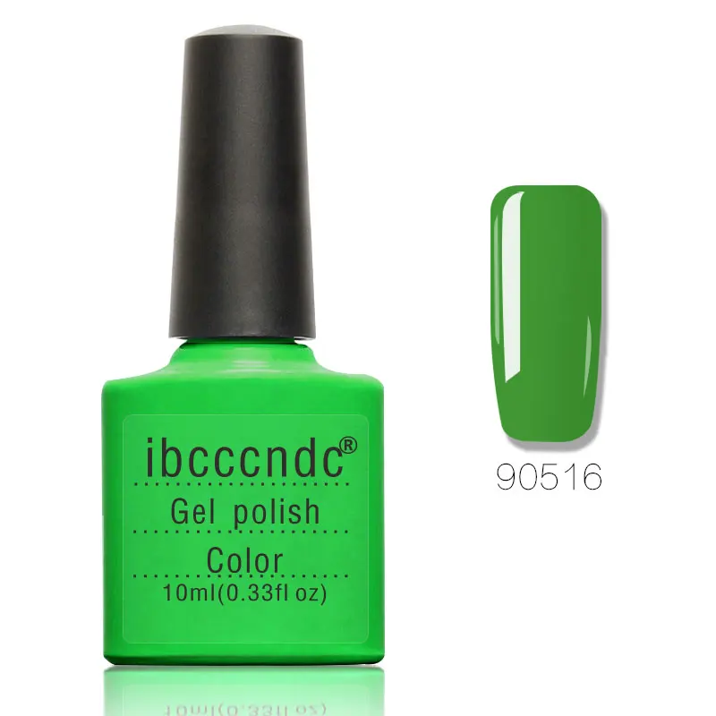 Ibcc 60 Цвета косметический Nail Art Дизайн гель 10 мл UV/светодио дный лаковое гелевое покрытие для ногтей Soak Off Gel Nail Лаки лака для ногтей гели - Цвет: 90516