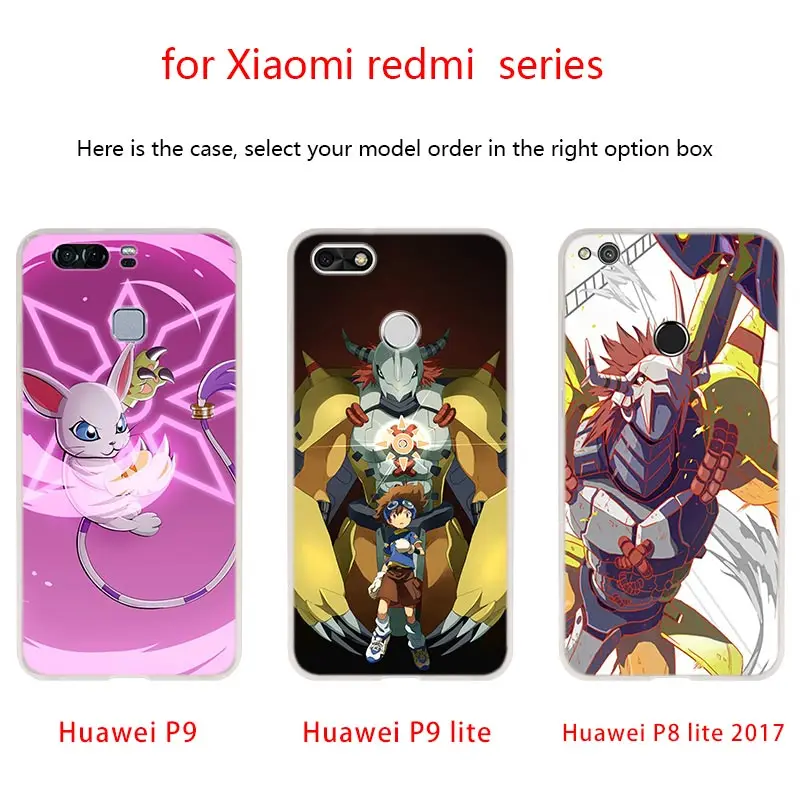 Чехол для телефона Digimon из мягкого ТПУ с японским аниме Huawei P50 P40 P30 P20 Pro Lite p30lite p50lite