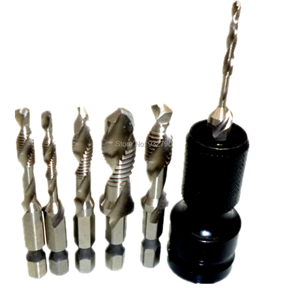 Ударный 1/2 &quotквадратное отверстие Dr до 1/4&quot шестигранный хвостовой переходник +