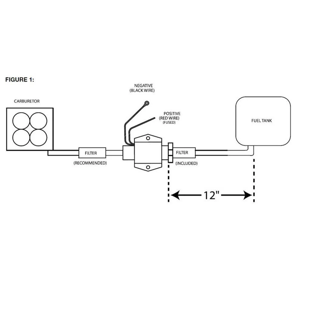 Карбюратор топливный насос 12 В Электрический Болт низкого давления фиксирующий