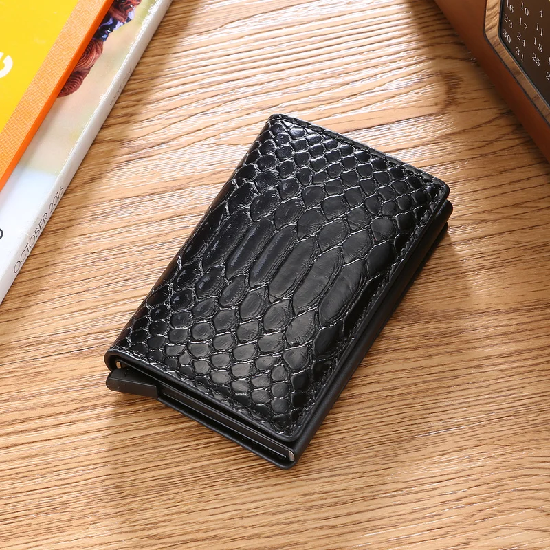 ZOVYVOL Новый RFID ID держатель для карт визитница из искусственной кожи высокое