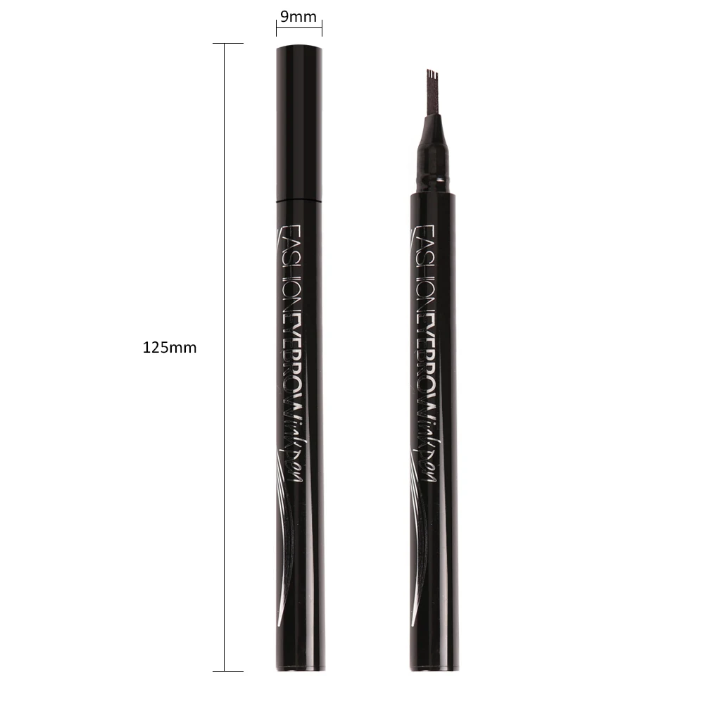 Водостойкая микроблейдинг ручка для татуажа бровей жидкий оттенок карандаш 4