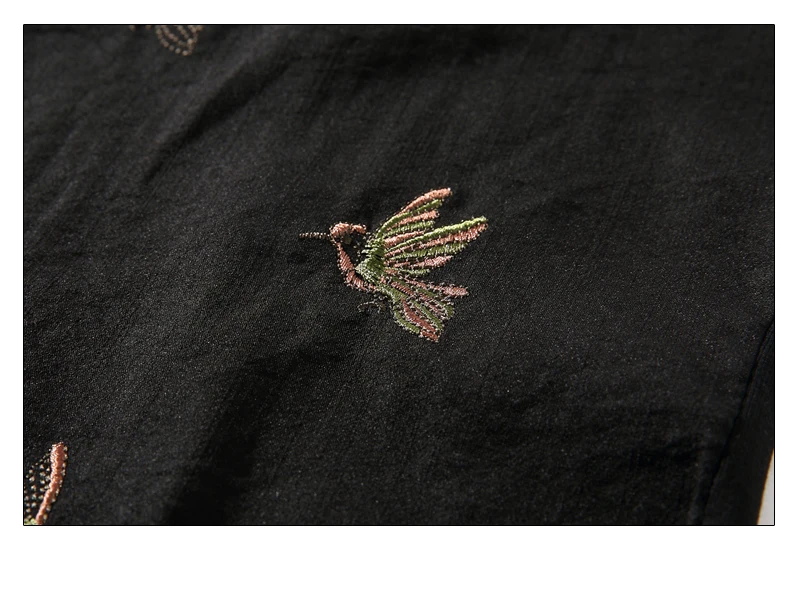 New t shirt men summer short sleeve embroidery linen cotton O-neck Breathable tshirt high quality tops Plus size 5XL QT3023-1802 | Мужская