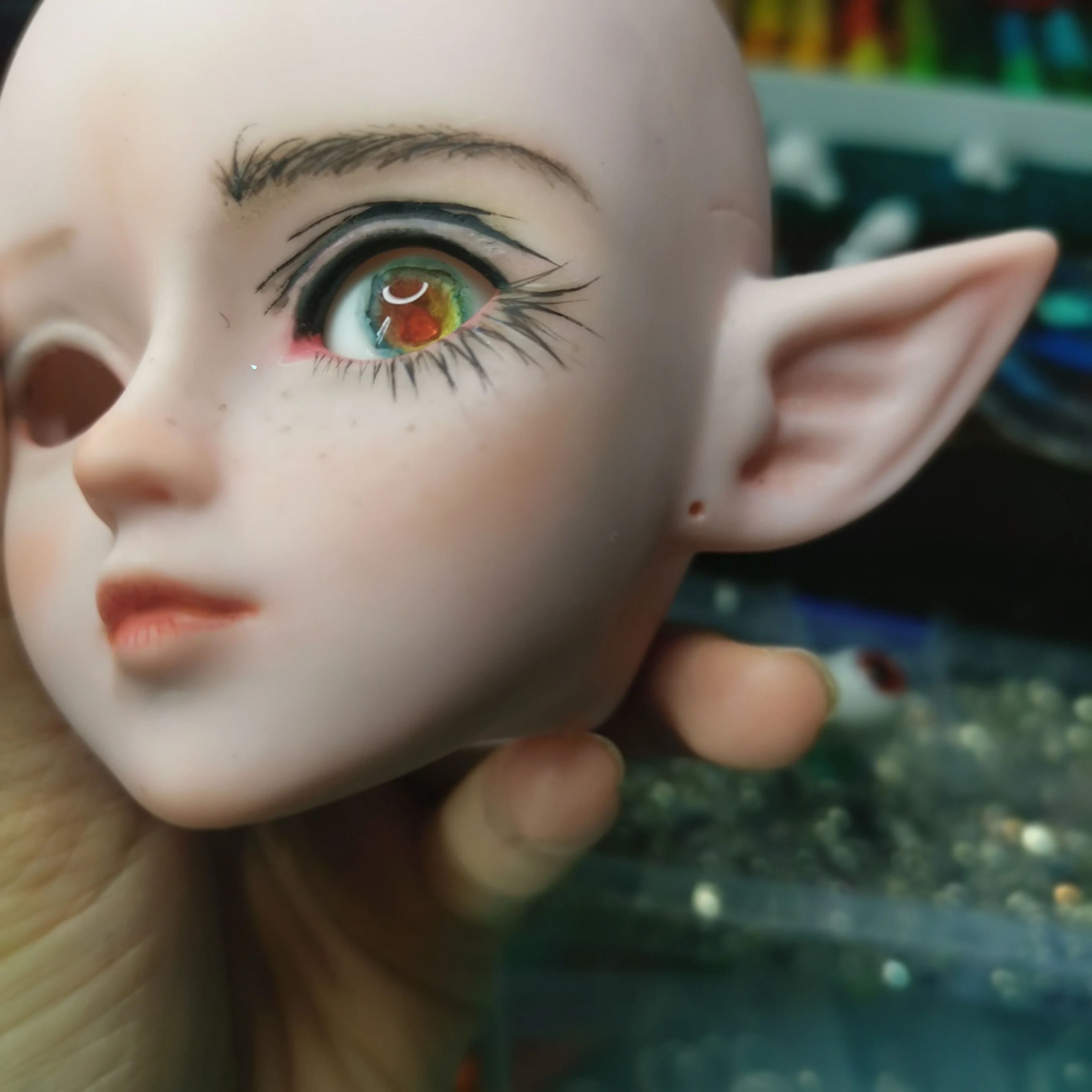 Глаза BJD из смолы глаза желтые зеленые радужные красные для 1/3 1/4 1/6 bjd LUTS DOD MSD SD AS DZ