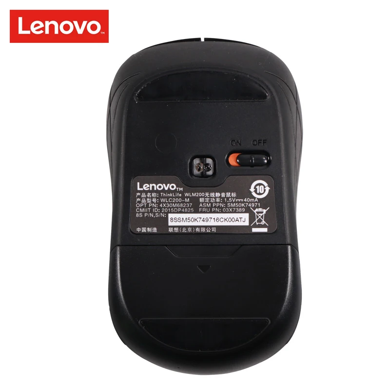 LENOVO WLM200 Беспроводной Мышь подключения USB 2 4 ГГц мыши Тетрадь настольный компьютер