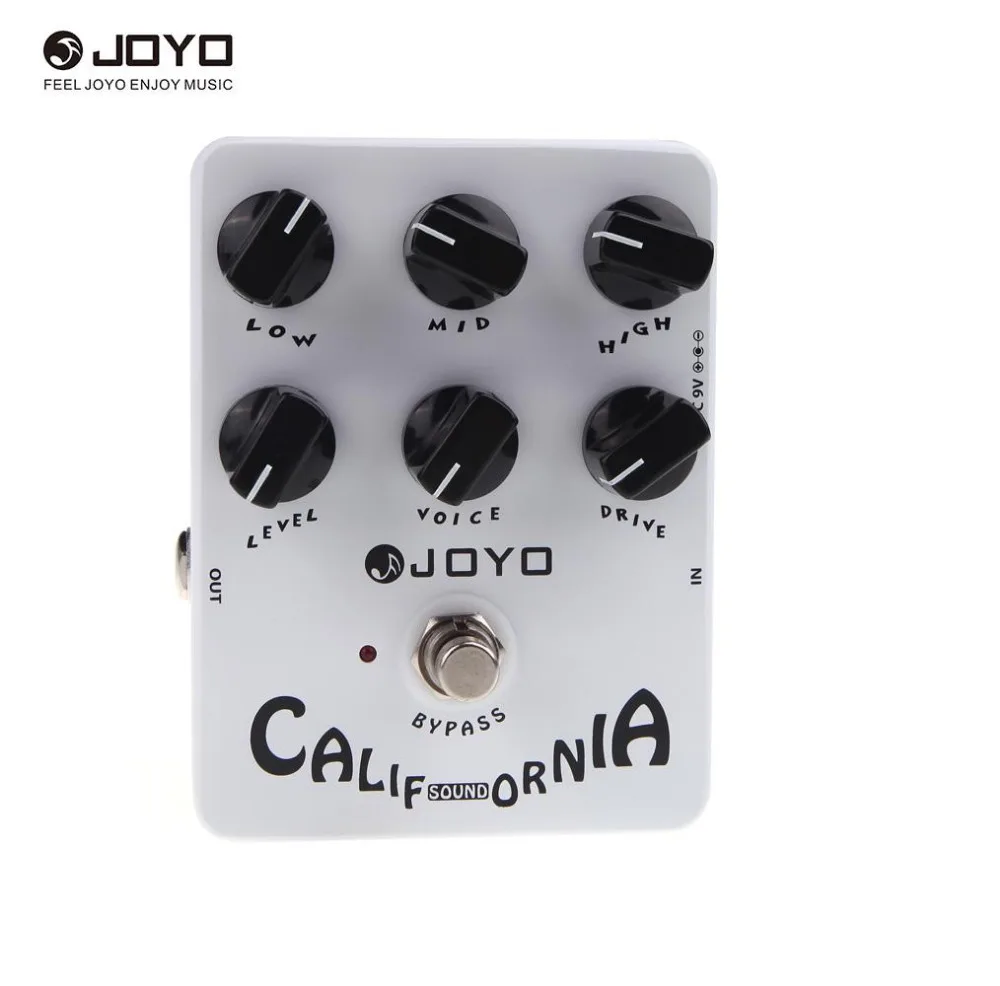 Joyo JF 15 Калифорния звучание гитарная педаль с высоким коэффициентом усиления