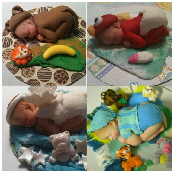 Новая Пищевая силиконовая форма 3D baby инструменты для украшения тортов из мастики