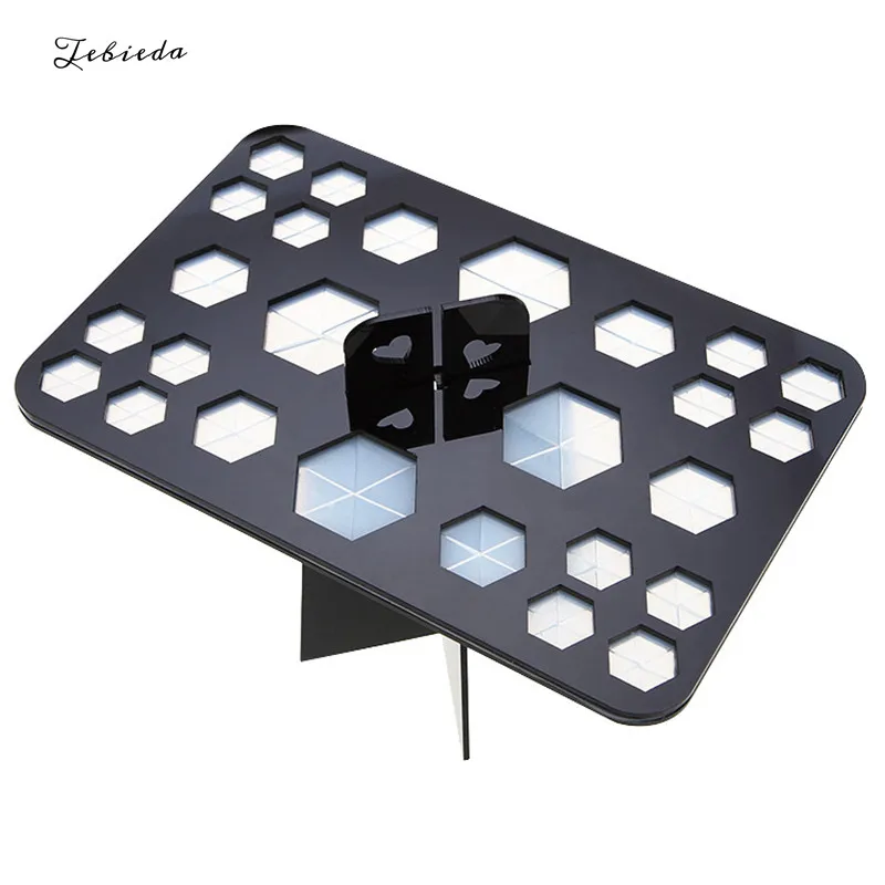 Набор кистей для макияжа с 26 отверстиями сухая стойка Полка сушки