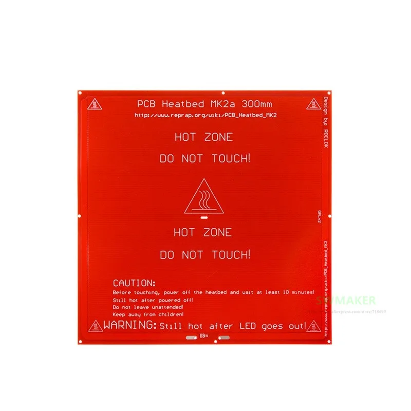 Adodized         330x330   3D    24V MK2A PCB