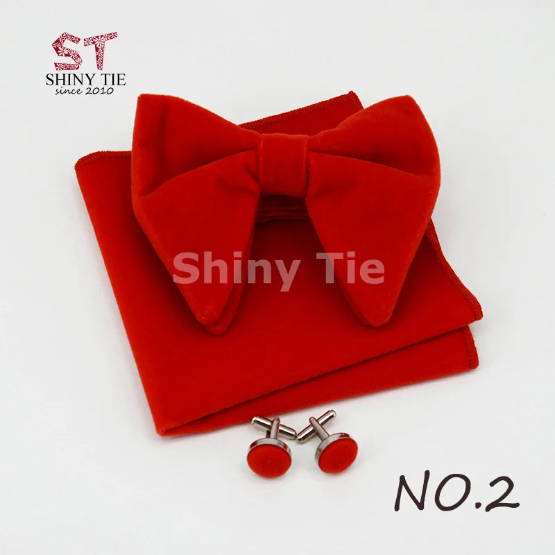 Новый брендовый набор из микрозамшевых галстуков бабочек мужской Карманный