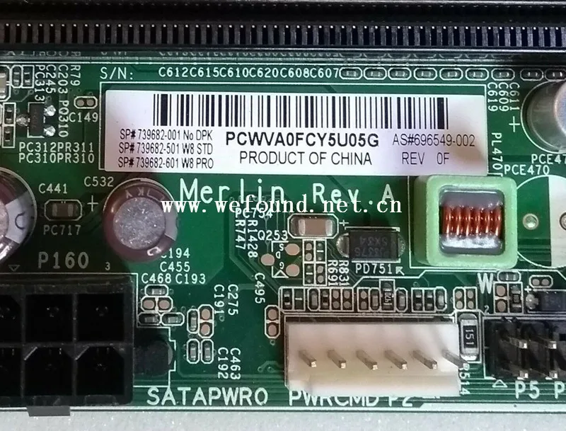 Рабочая настольная материнская плата для 600 G1 SFF 739682-001 739682-501 739682-601 696549-002 системная плата полностью протестирована