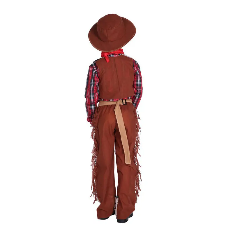 Мальчики Wrangler костюм шерифа детские ковбойские костюмы для мальчиков Хэллоуин