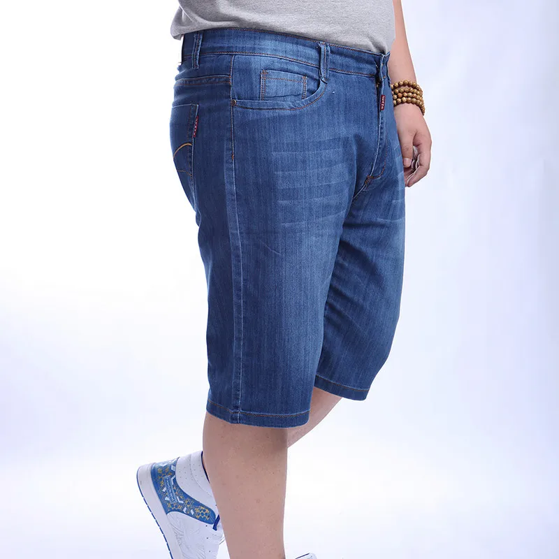 Мужские джинсовые шорты Modis голубые уличные большого размера плюс 44 46 48 50 для