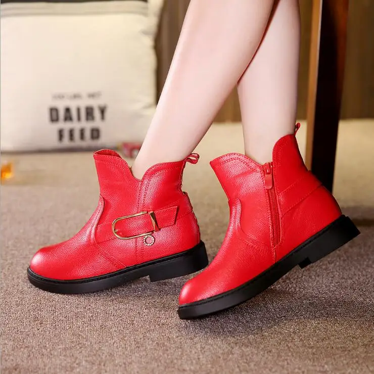 SexeMara shoes 2017 new autumn and winter children's snow boots girls warm child | Детская одежда и обувь