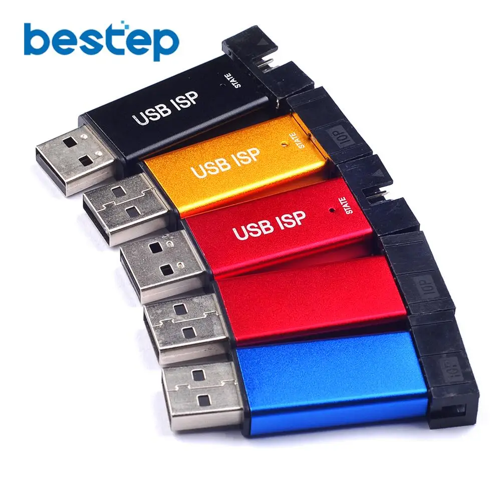 USBASP USBISP ISP программатор загрузчик для Arduino 51 ATMEL AVR с поддержкой 64 бит Win7 и 32 Win98 WinMe