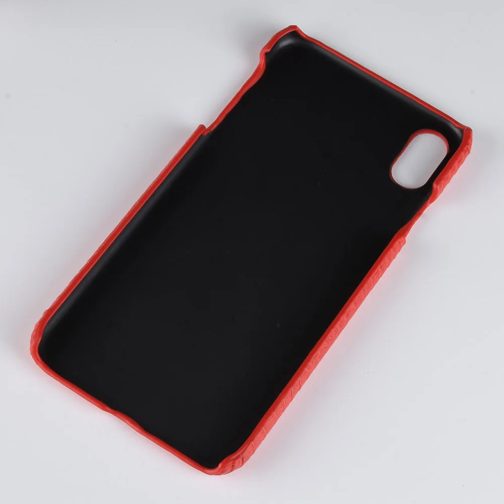 Жесткий чехол из искусственной кожи с текстурой под крокодила для Huawei Honor 10i 8S 8A