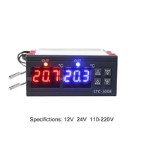 ac 110v 220v dc 12v 24v 10adigital temperature humidity controller thermostat humidistat duble display