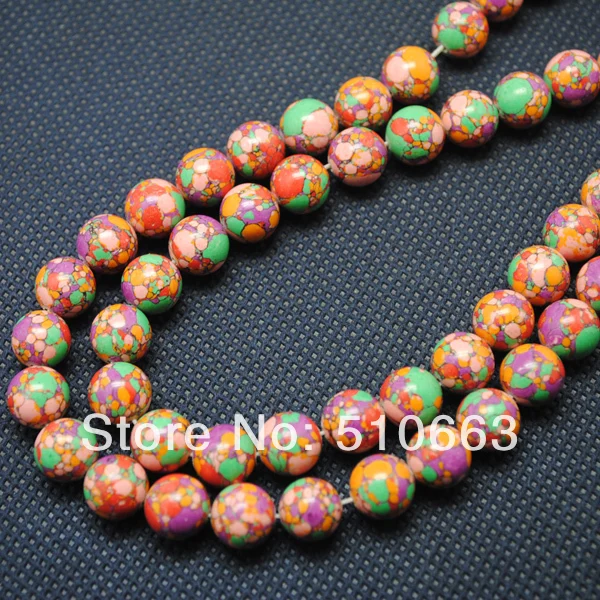 

114 Pieces/Lot,Imitation Jasperr,Synthetic Stone,Wholesale Diy Accessories,Cheap Beads,Size: 10mm,