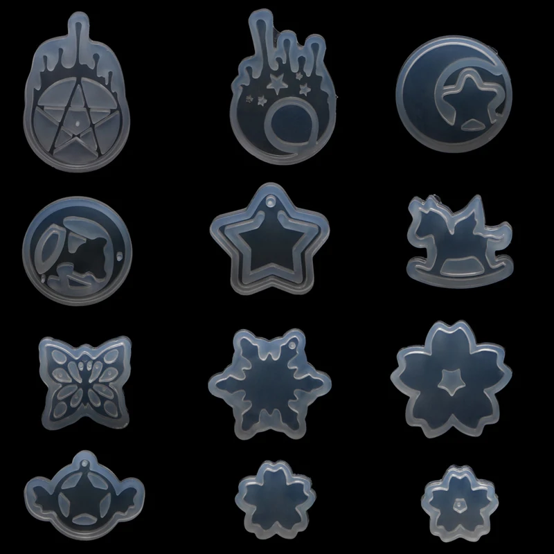 Искусственные украшения из смолы ручной работы|pendant mold|silicone mold pendantresin jewelry moulds |