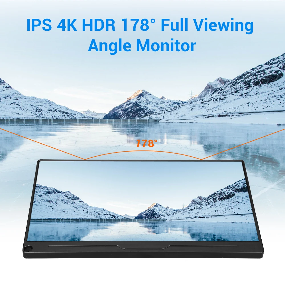 Игровой монитор Eyoyo 13 3 &quotFHD 3840x2160 4K ips совместимый с игровыми консолями PS3 PS4 WiiU Switch