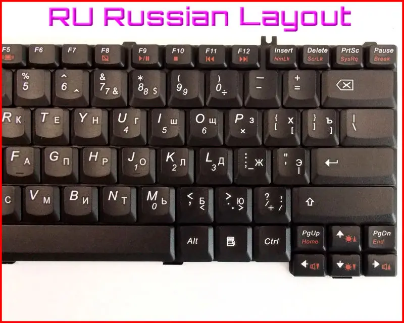 Русская версия клавиатуры для ноутбука Lenovo E43A E43L E43M E43 E43G E47A E47G E42 E42G E42L E42A E41G E47
