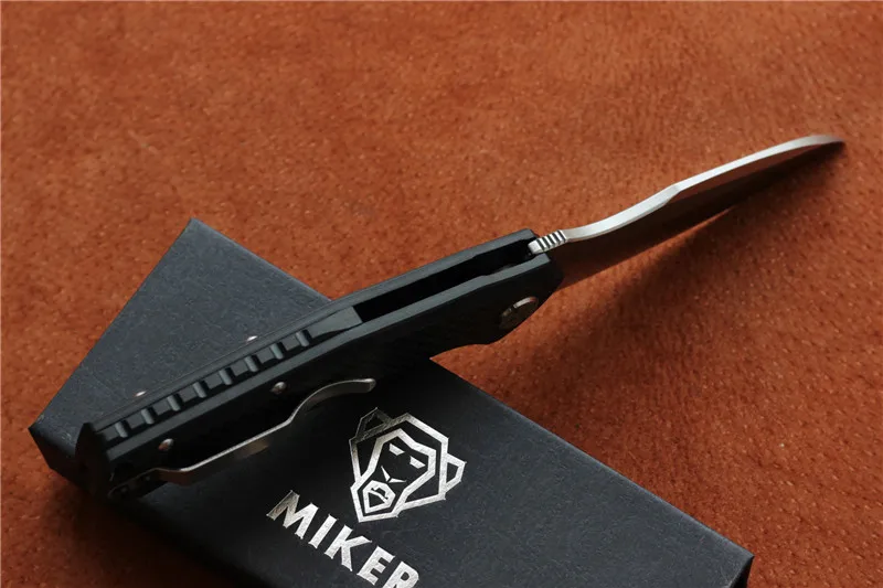 Складной нож MIKER 0850 D2 лезвие ручка из углеродного волокна подшипник самолета